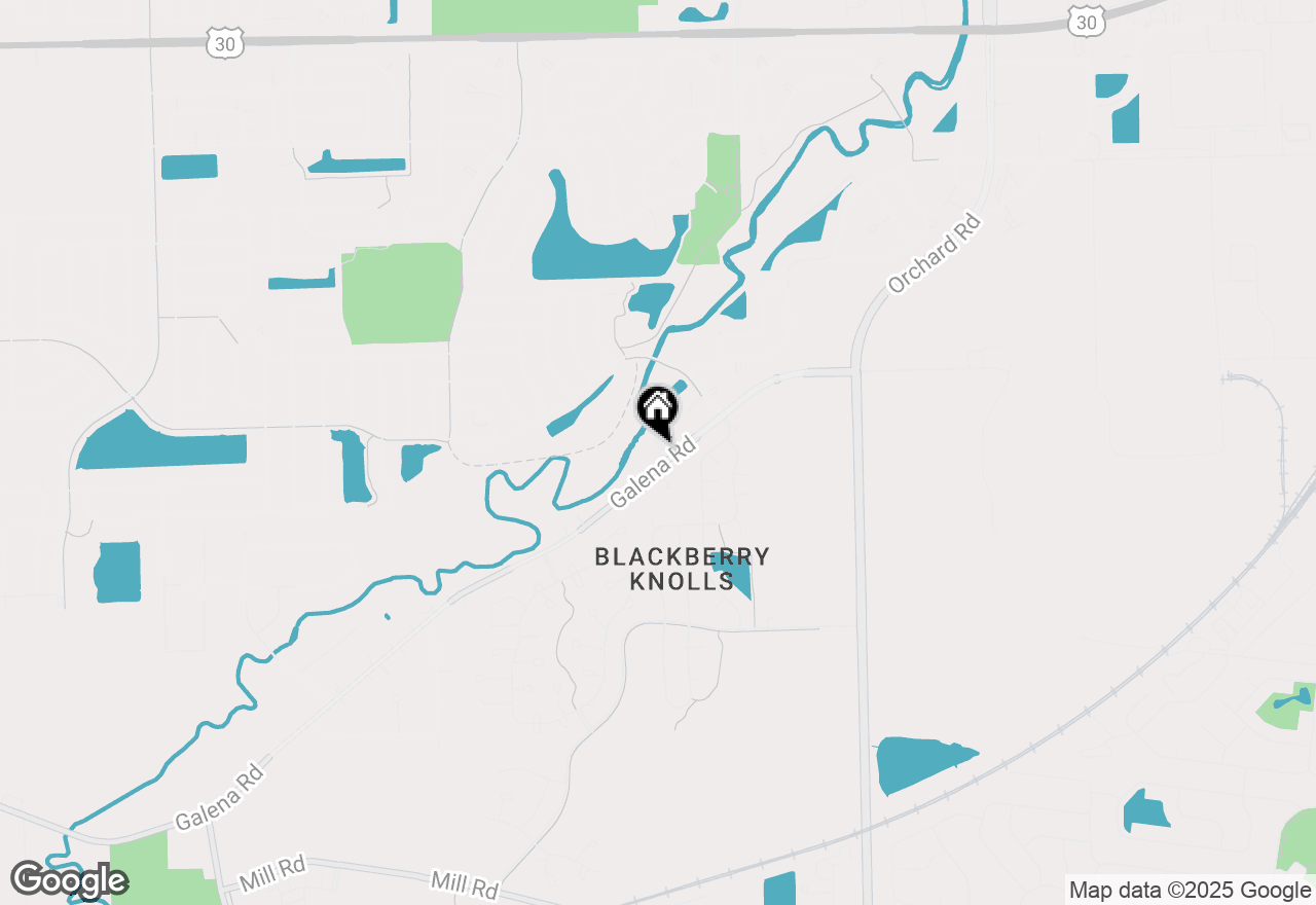 Map of 6897 Galena Road, Bristol, IL 60512