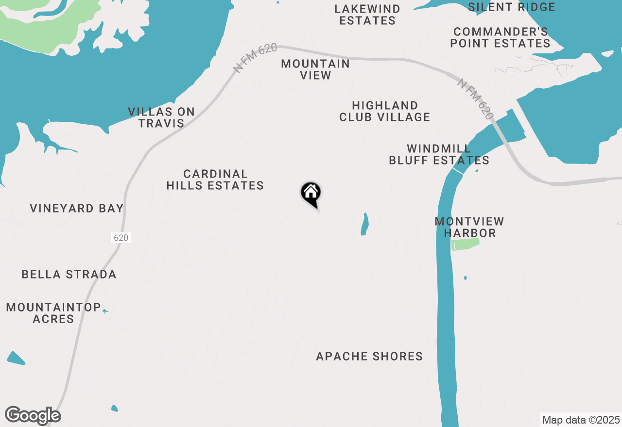 Map of 14715 Great Eagle Trl, Austin, TX 78734