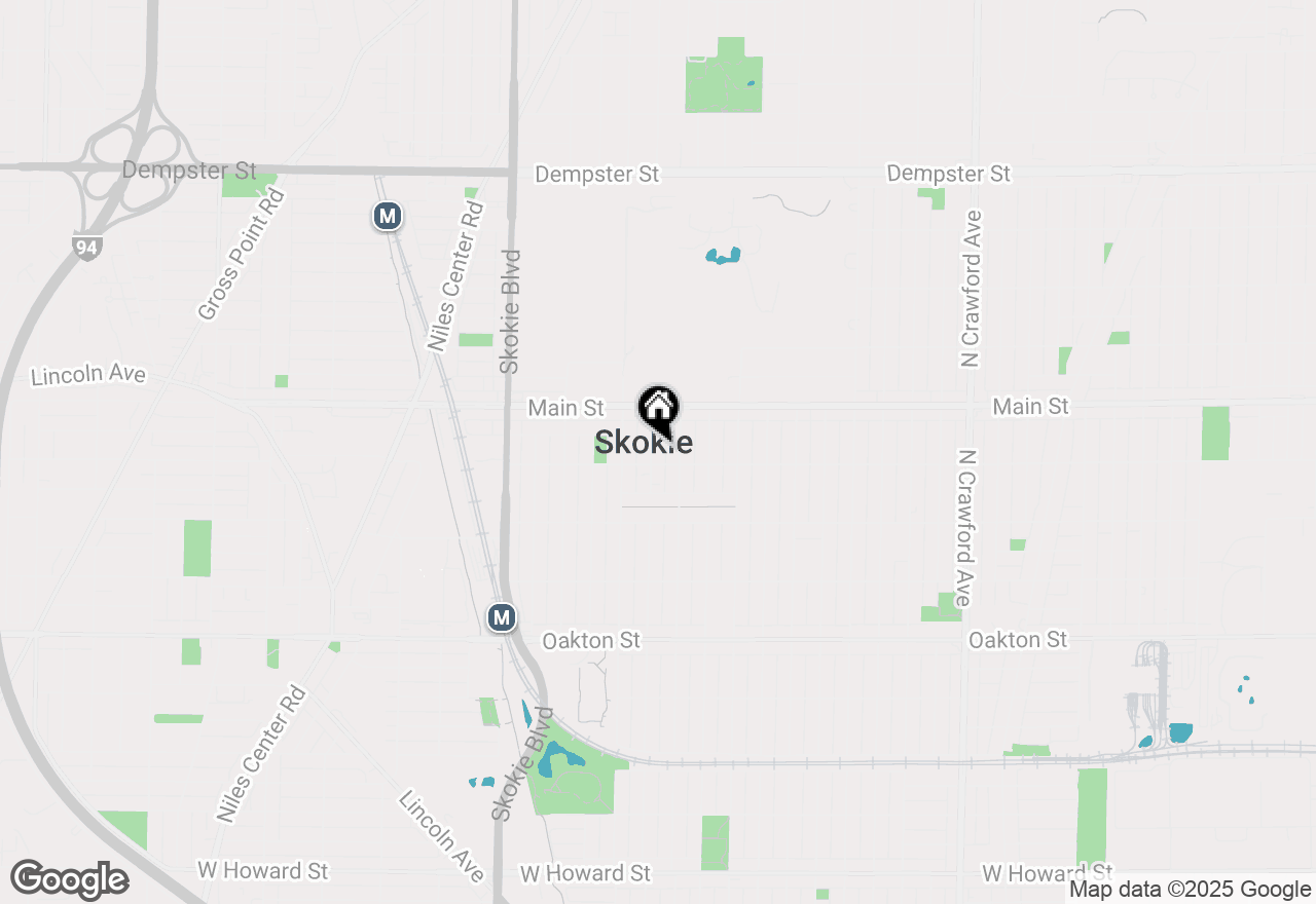 Map of 8311 Kolmar Avenue, Skokie, IL 60076