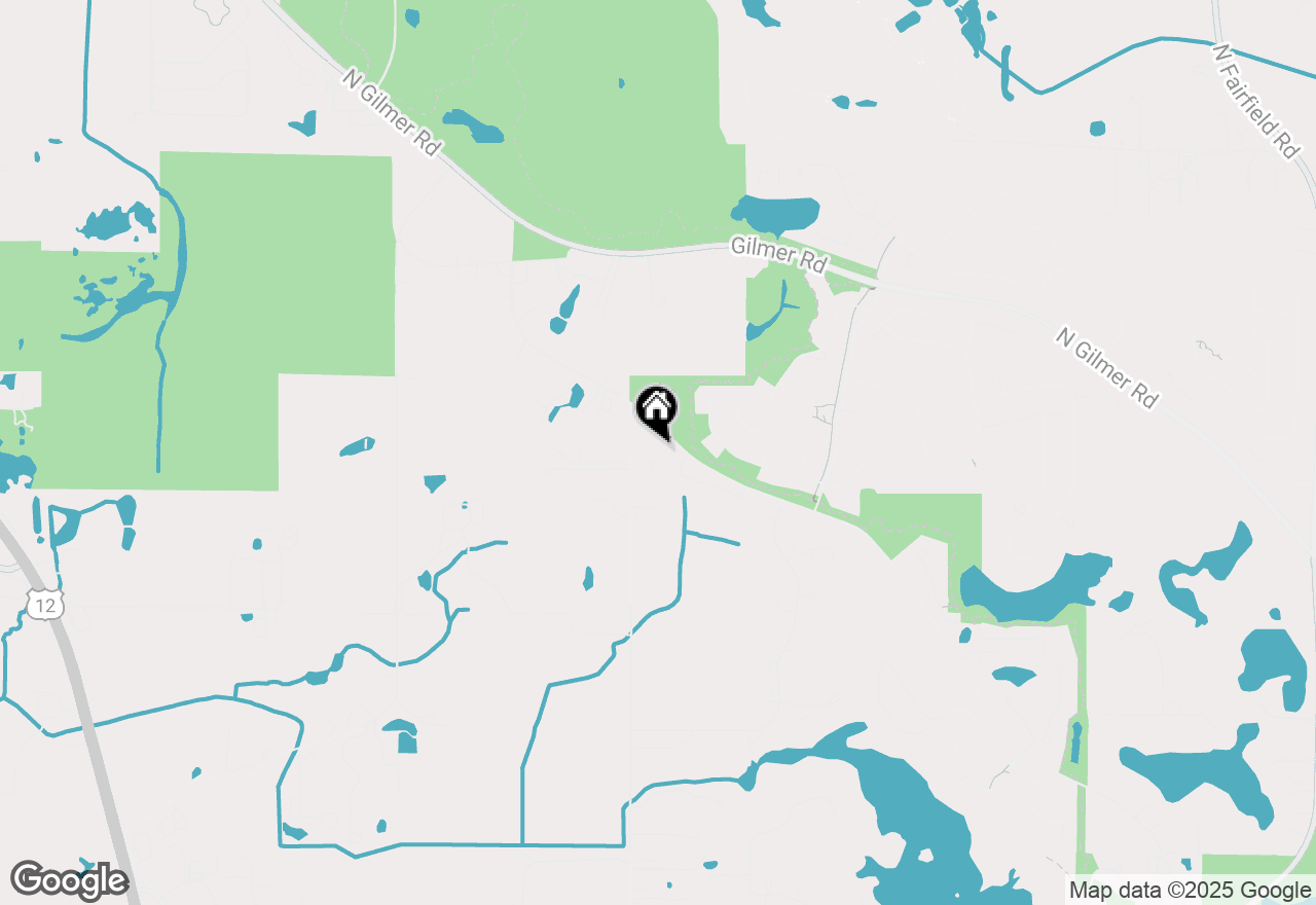 Map of 2280 Clearbrook Court, Wauconda, IL 60084