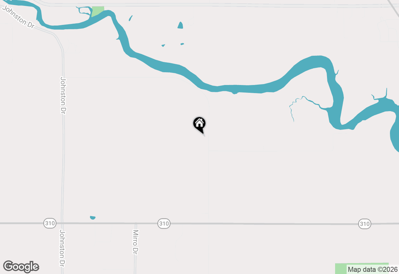 Map of 5304 Woodland Dr, Two Rivers, WI 54241