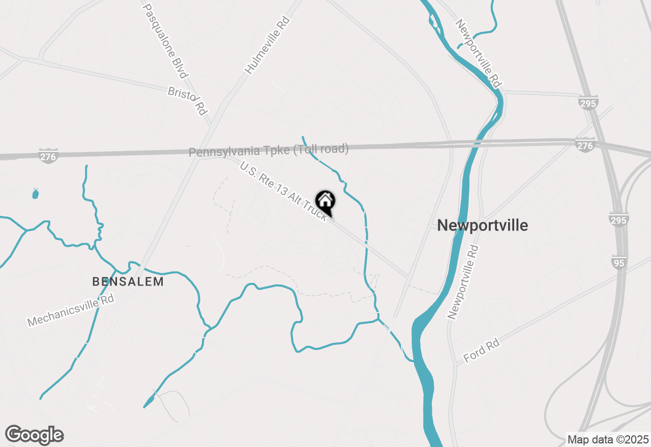 Map of 1446 Gibson Road #B4, Bensalem, PA 19020