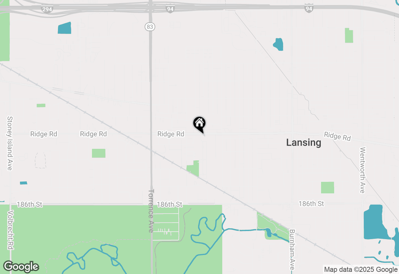 Map of 2643 Ridge Road, Lansing, IL 60438