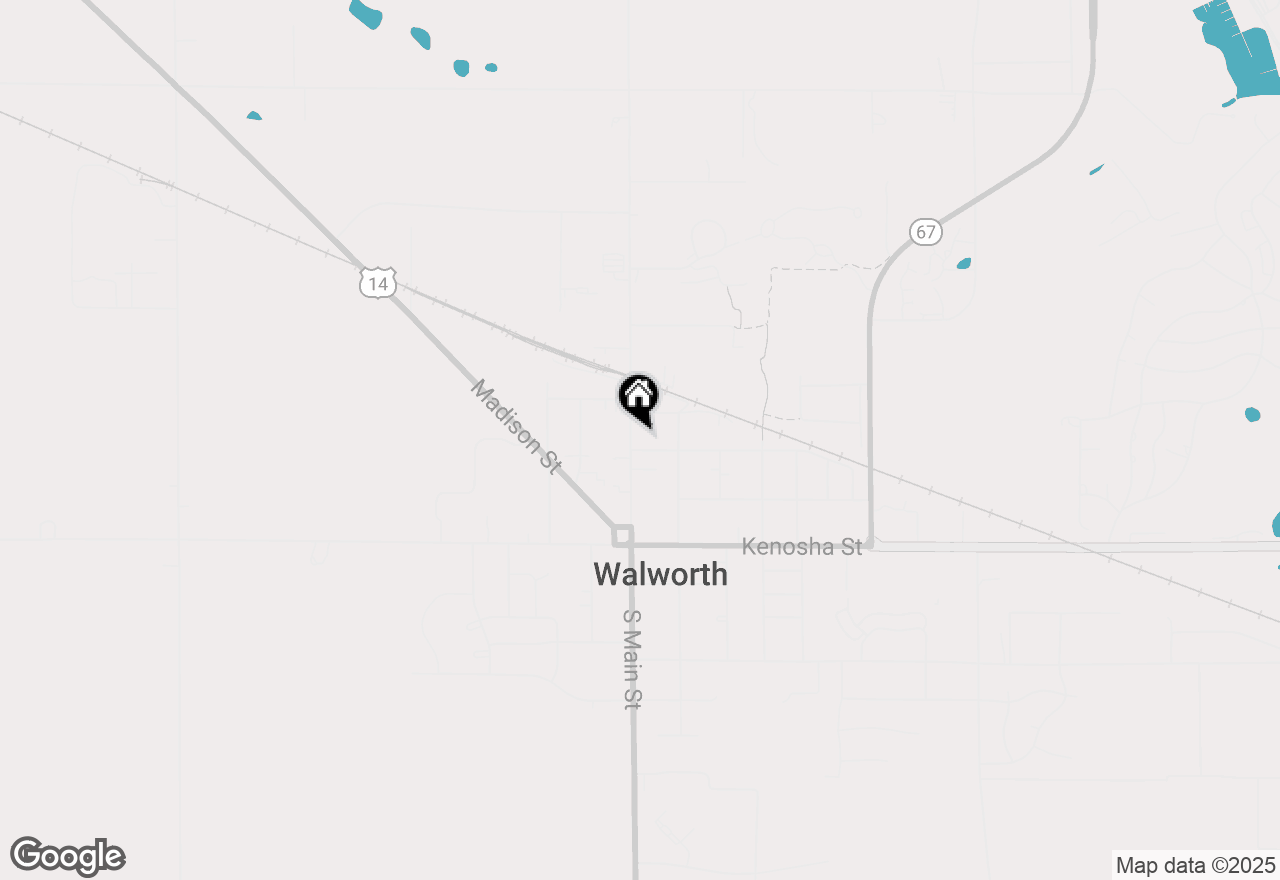 Map of 306 N Main Street, Walworth, WI 53184