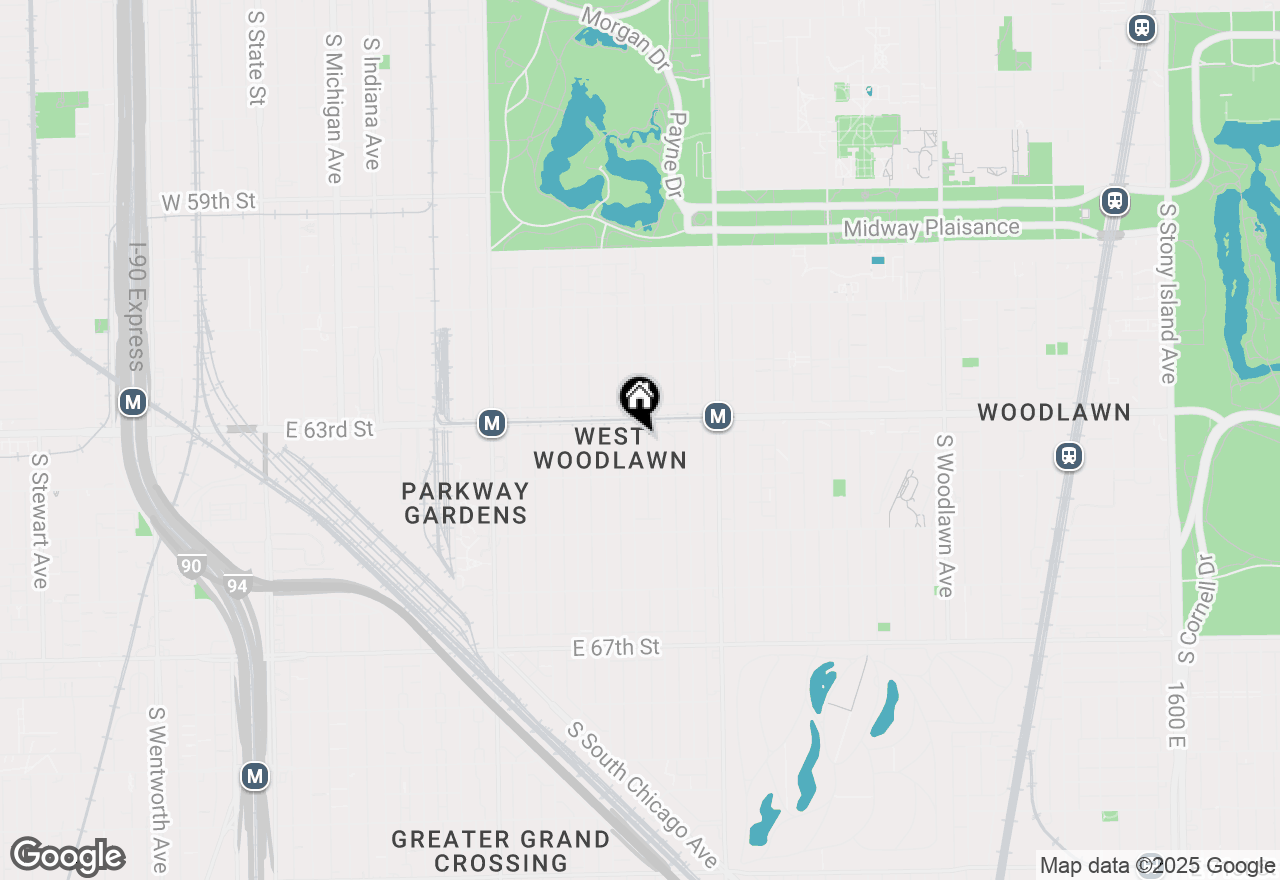 Map of 6319 S Champlain Avenue, Chicago, IL 60637