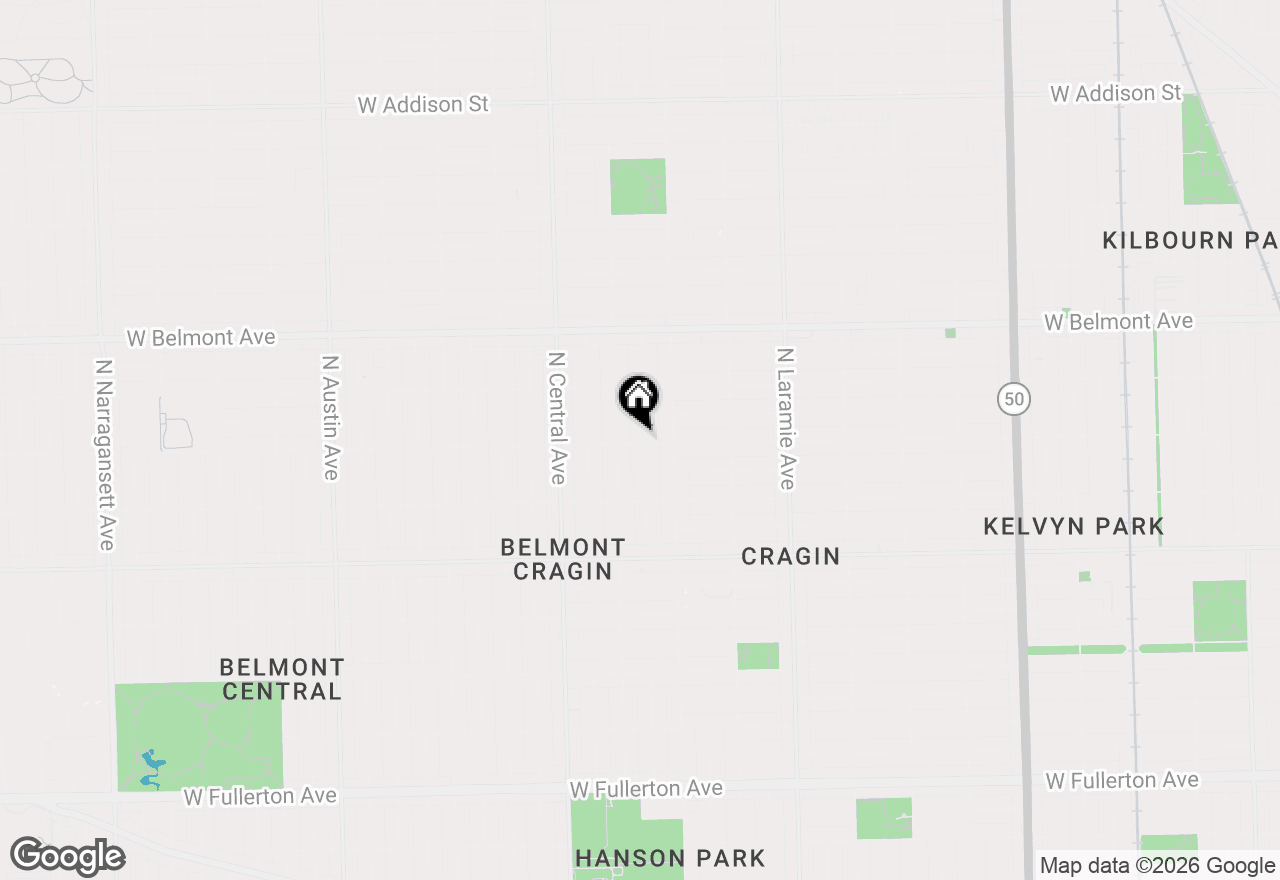 Map of 5434 W Wellington Avenue, Chicago, IL 60641
