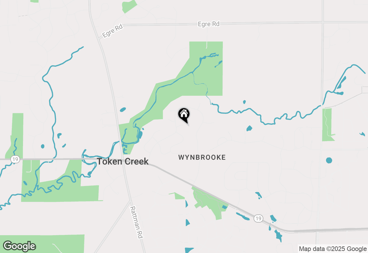 Map of 6421 Brandywood Trail, Sun Prairie, WI 53590