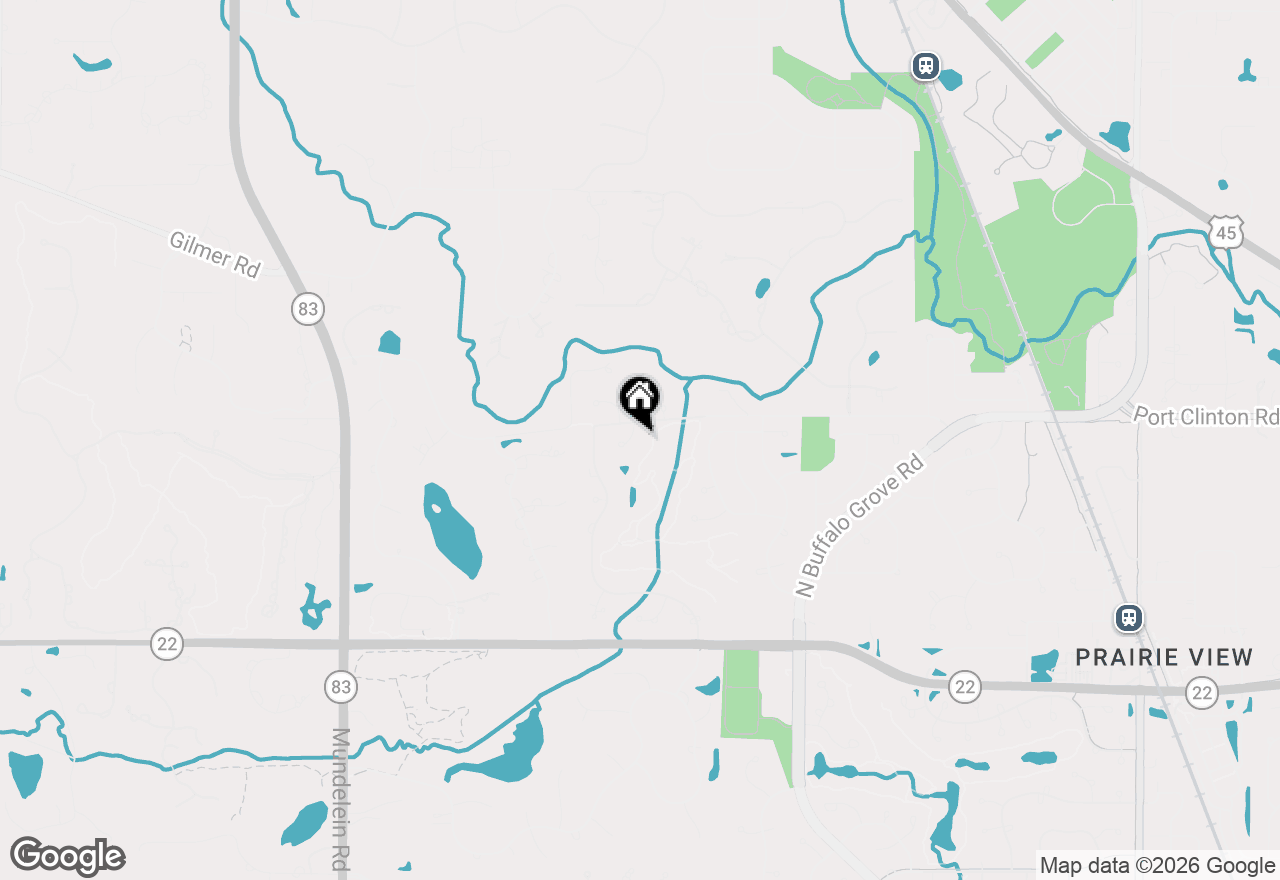 Map of 3011 Cyprus Court, Buffalo Grove, IL 60089