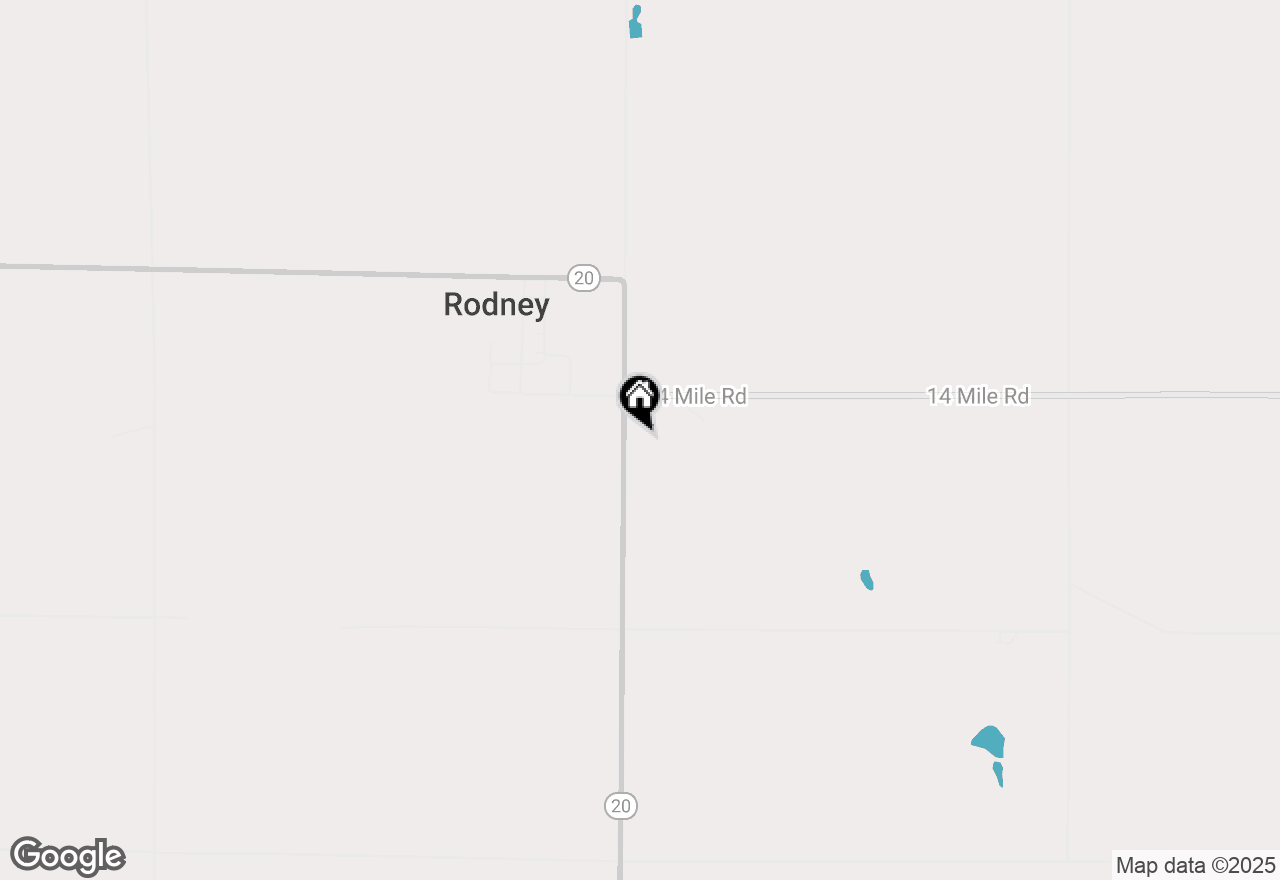 Map of 13904 120th Avenue, Rodney, MI 49342