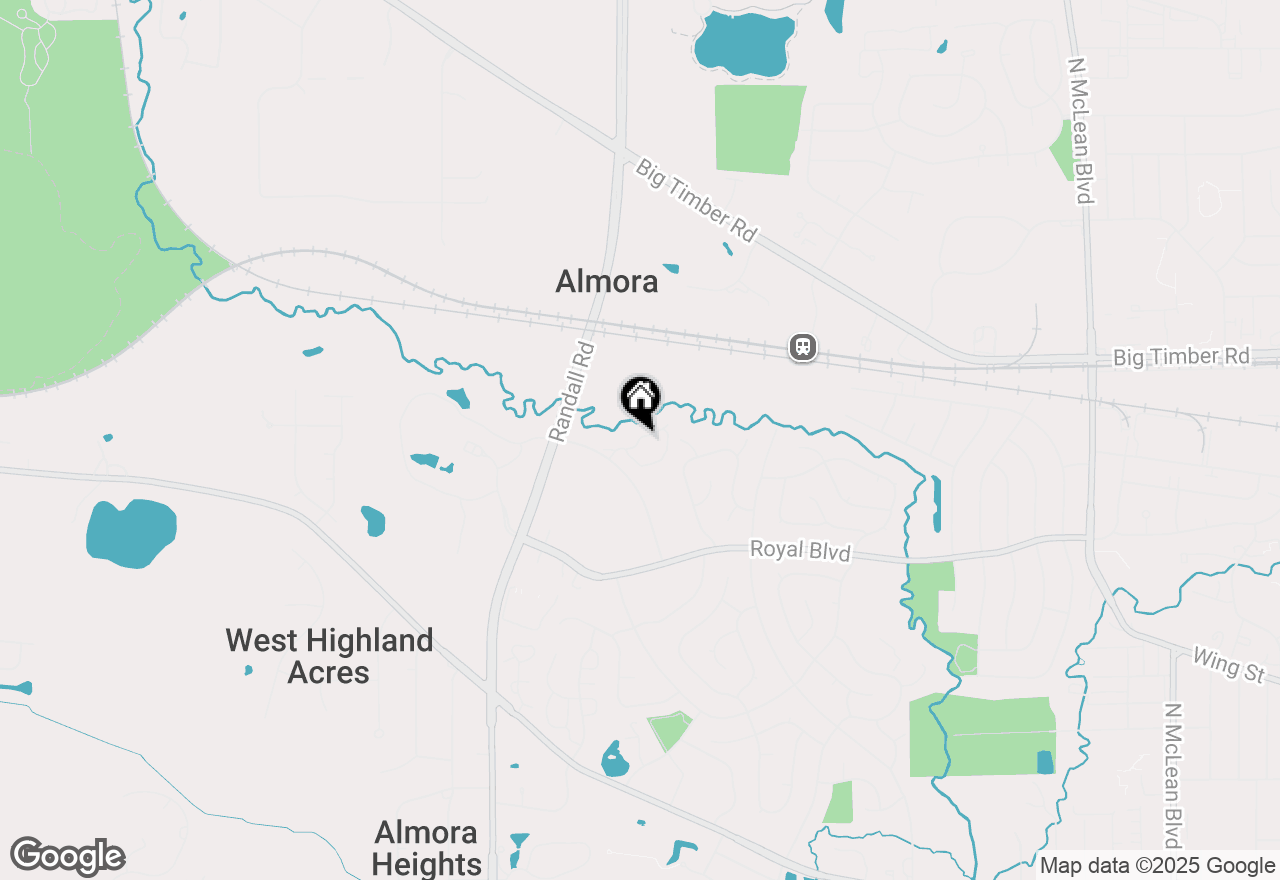 Map of 816 Millcreek Circle, Elgin, IL 60123