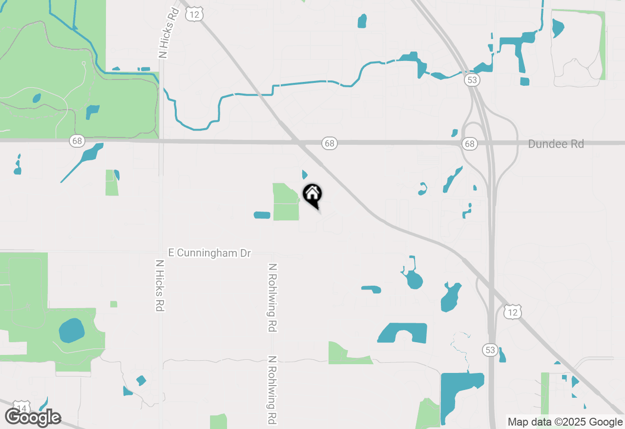 Map of 1477 Winslowe Drive #302, Palatine, IL 60074