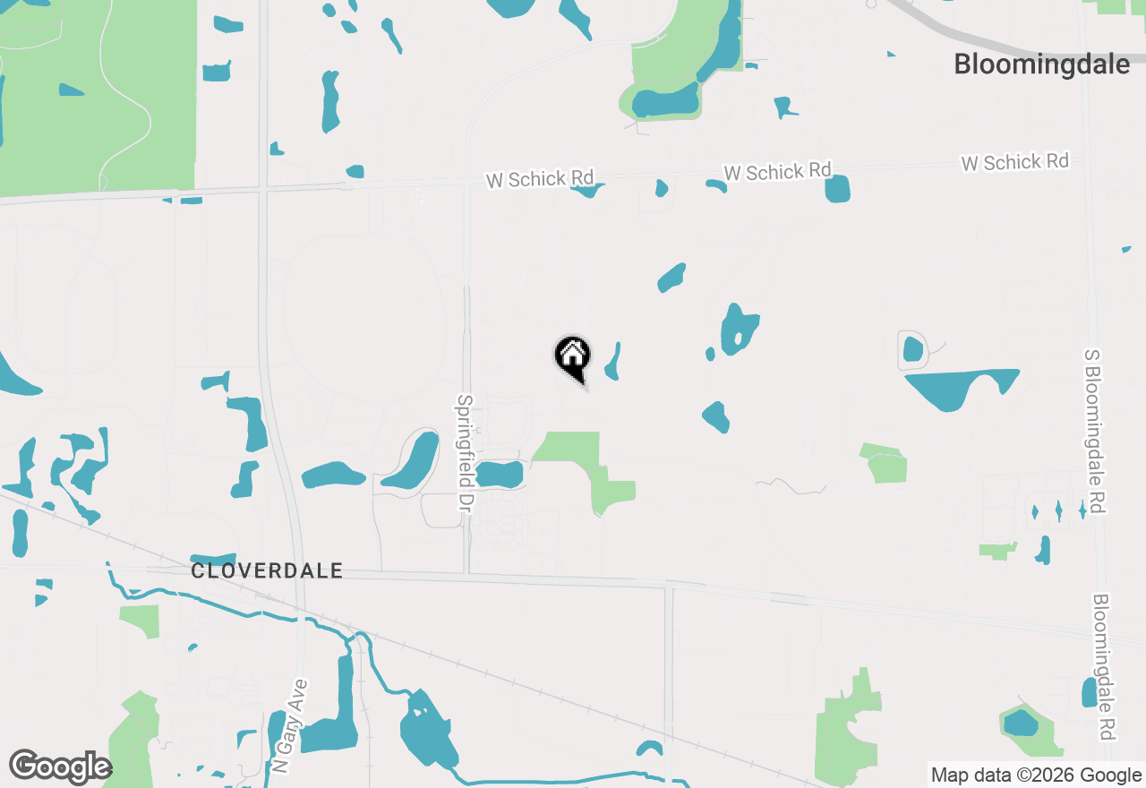 Map of 120 Glengarry Drive #109, Bloomingdale, IL 60108