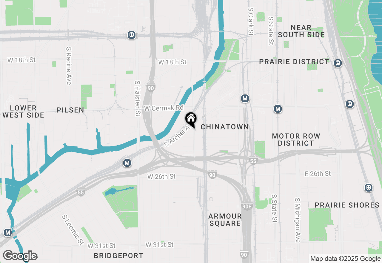 Map of 2322 S Canal Street #503, Chicago, IL 60616
