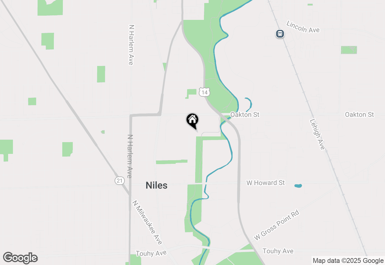 Map of 7881 N Nordica Avenue, Niles, IL 60714