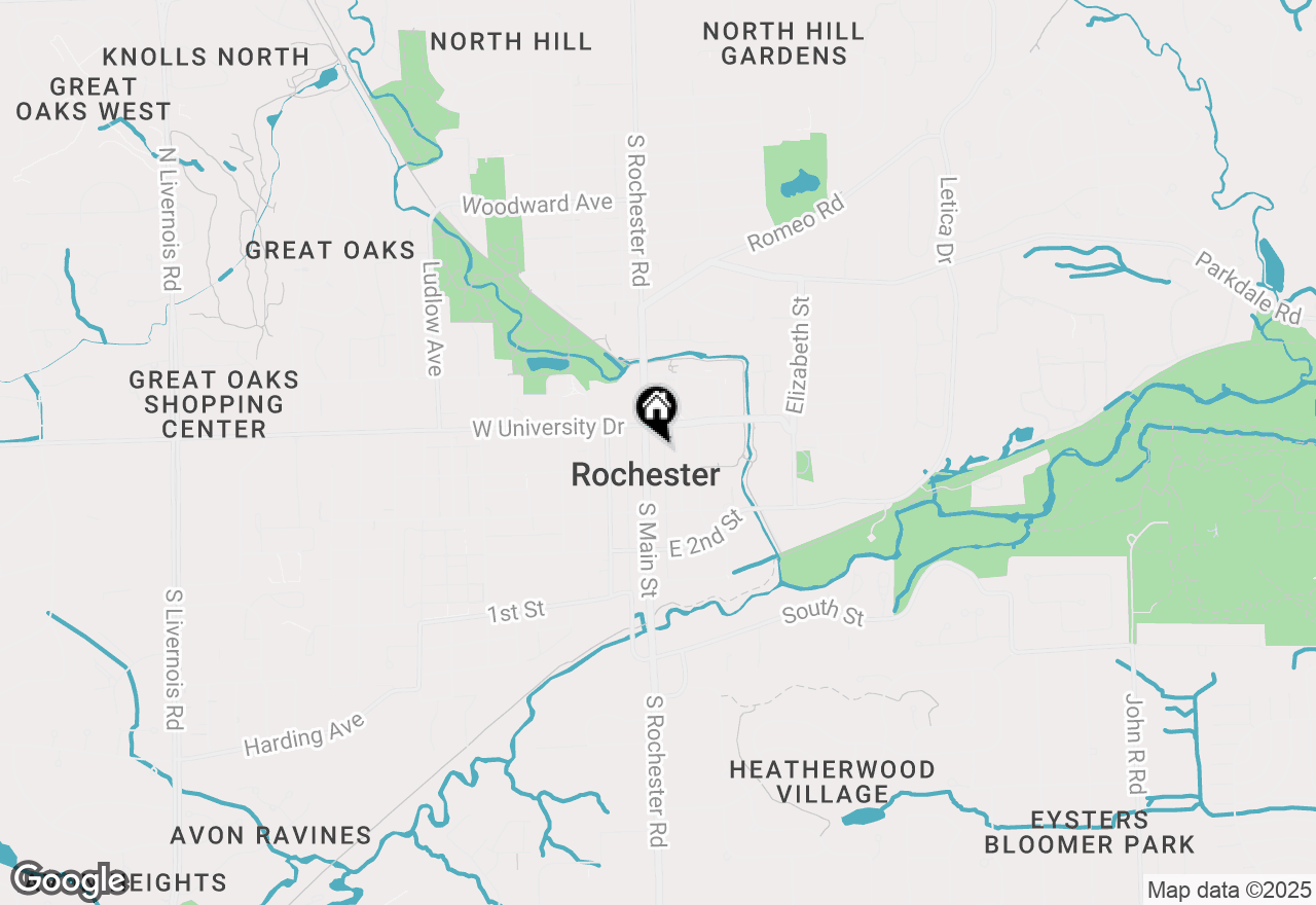 Map of 414 S Main Street #105, Rochester, MI 48307
