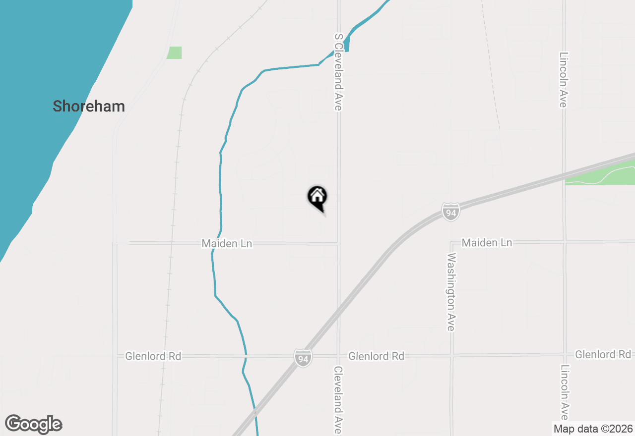 Map of 1767 N Cambridge Place, St. Joseph, MI 49085