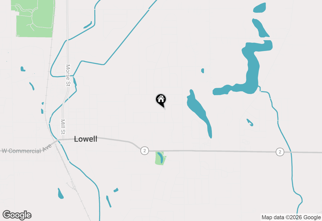 Map of 1515 Flowerhill Drive, Lowell, IN 46356