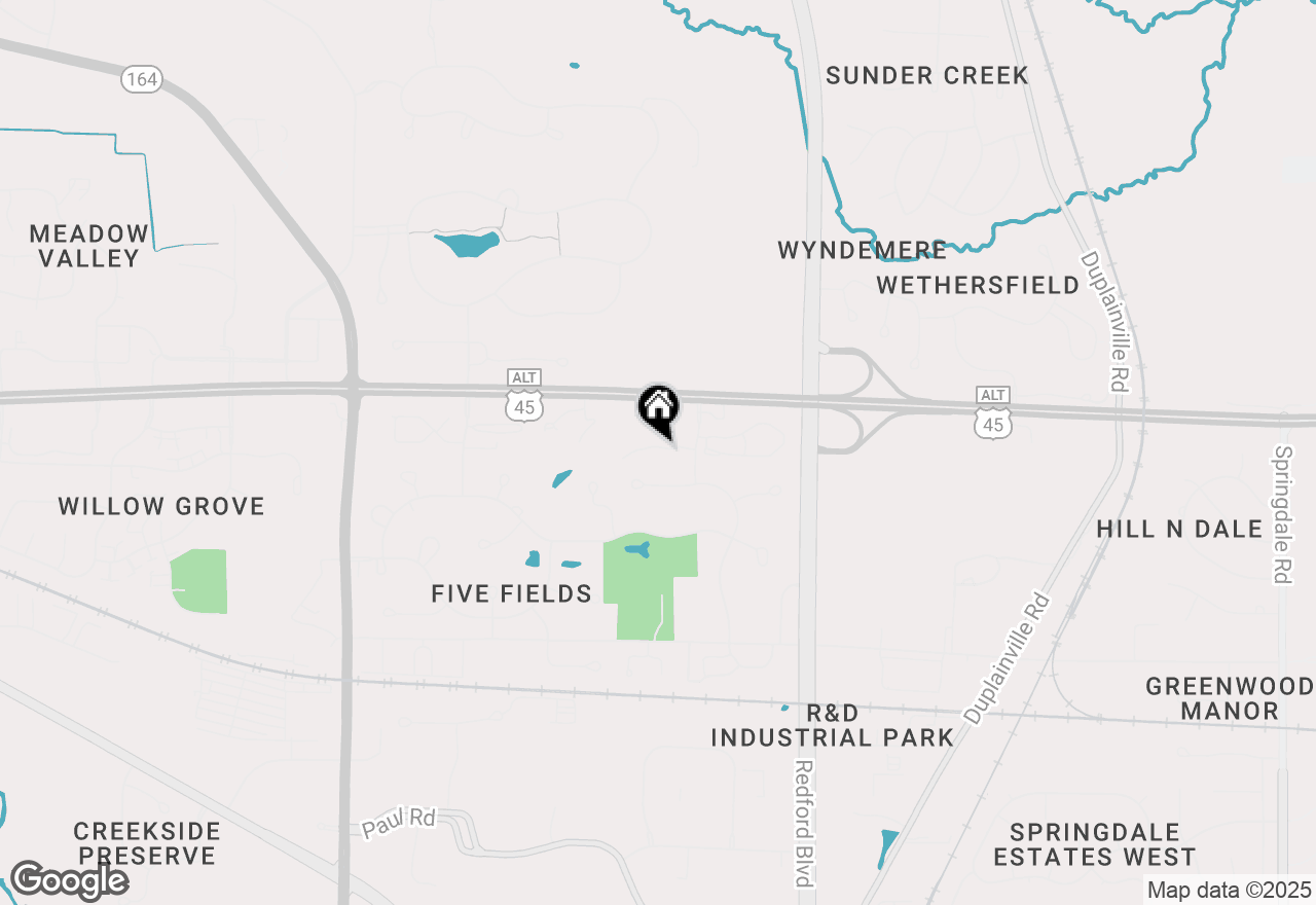 Map of W279N8379 Hunter Ct, Hartland, WI 53029