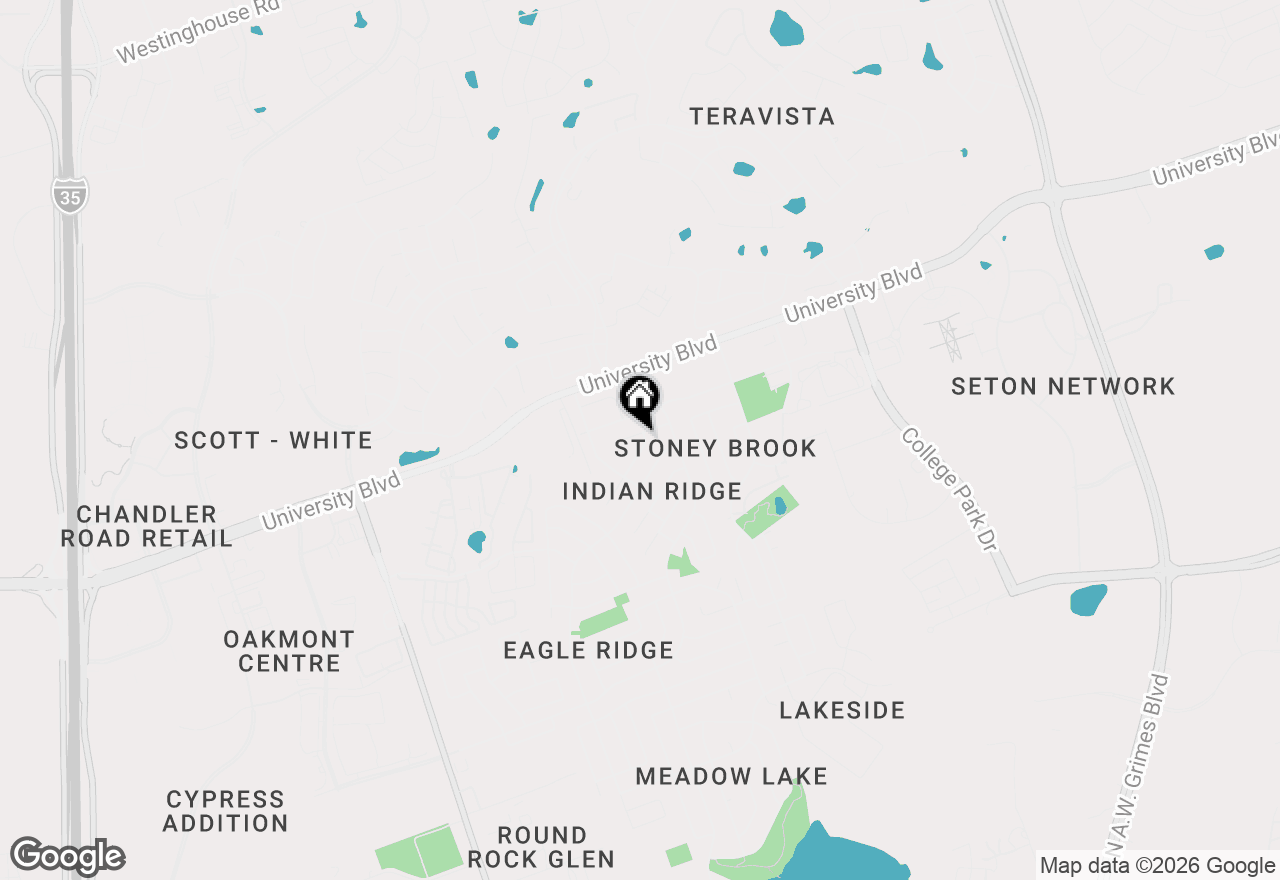 Map of 1415 Quicksilver Cir, Round Rock, TX 78665
