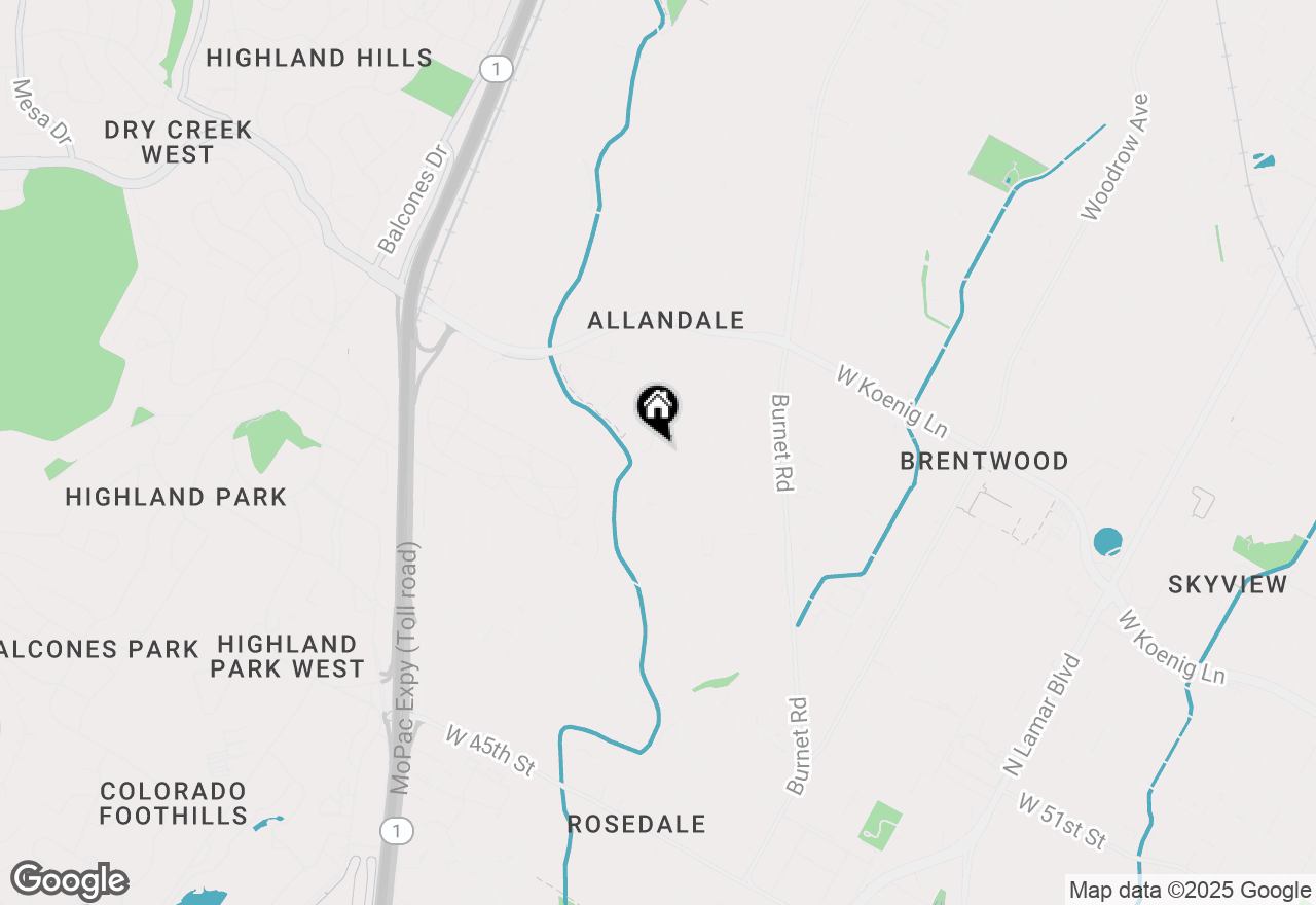 Map of 5505 New Haven Ct, Austin, TX 78756