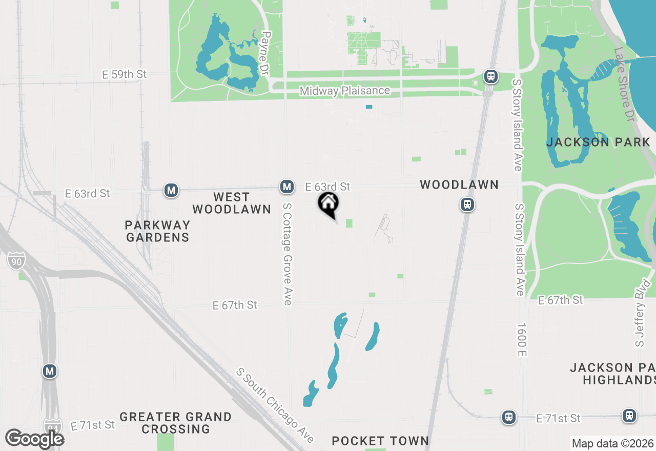 Map of 6417 S Drexel Avenue, Chicago, IL 60637