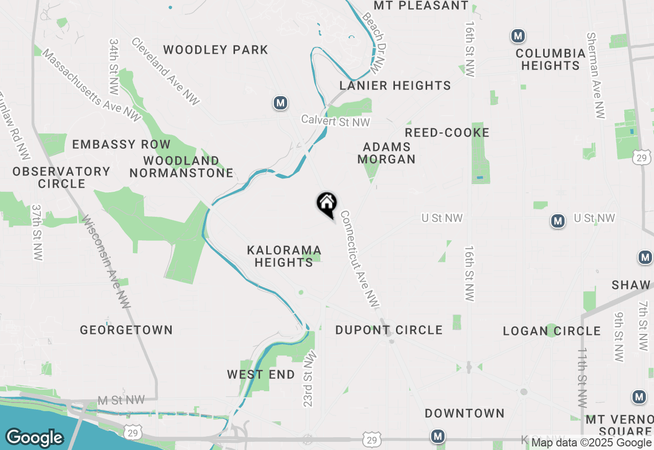 Map of 2145 California Street Nw #309, Washington, DC 20008