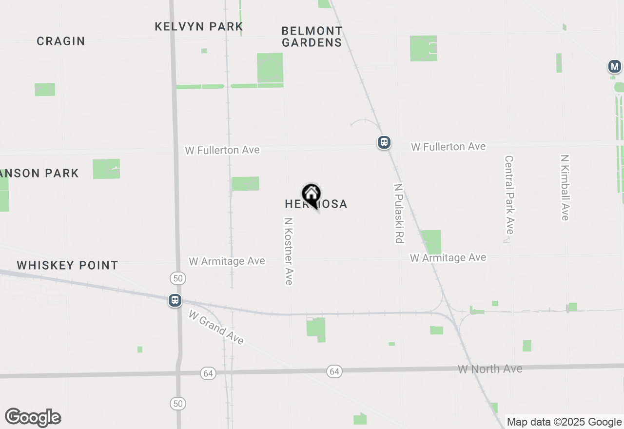 Map of 4306 W Shakespeare Avenue #3, Chicago, IL 60639