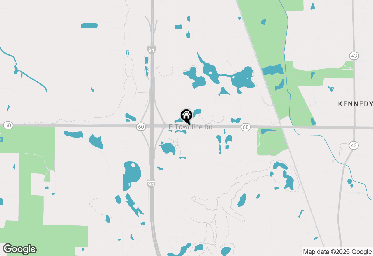 Map of 2200 W Saunders Road, Lake Forest, IL 60045