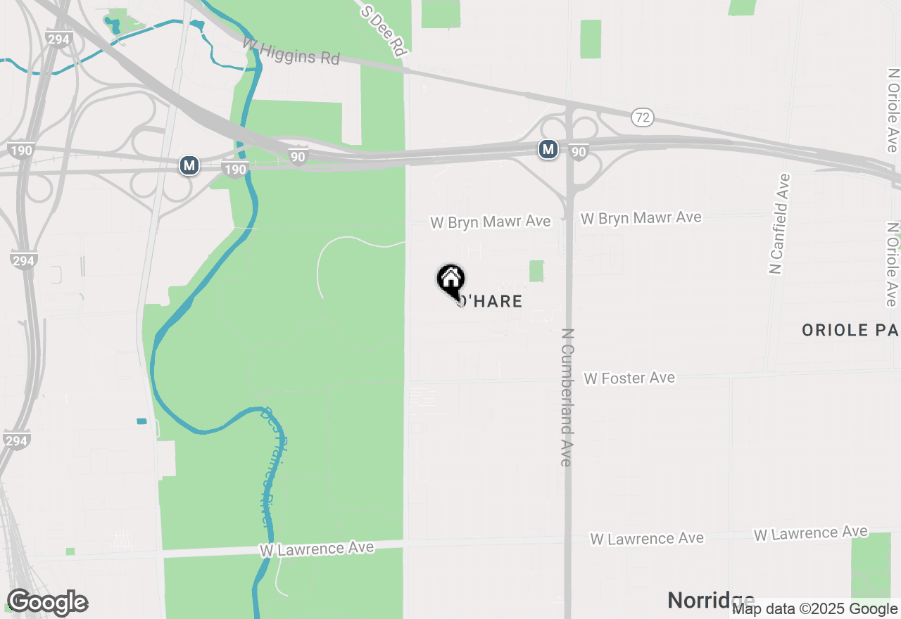 Map of 8654 W Catherine Avenue, Chicago, IL 60656