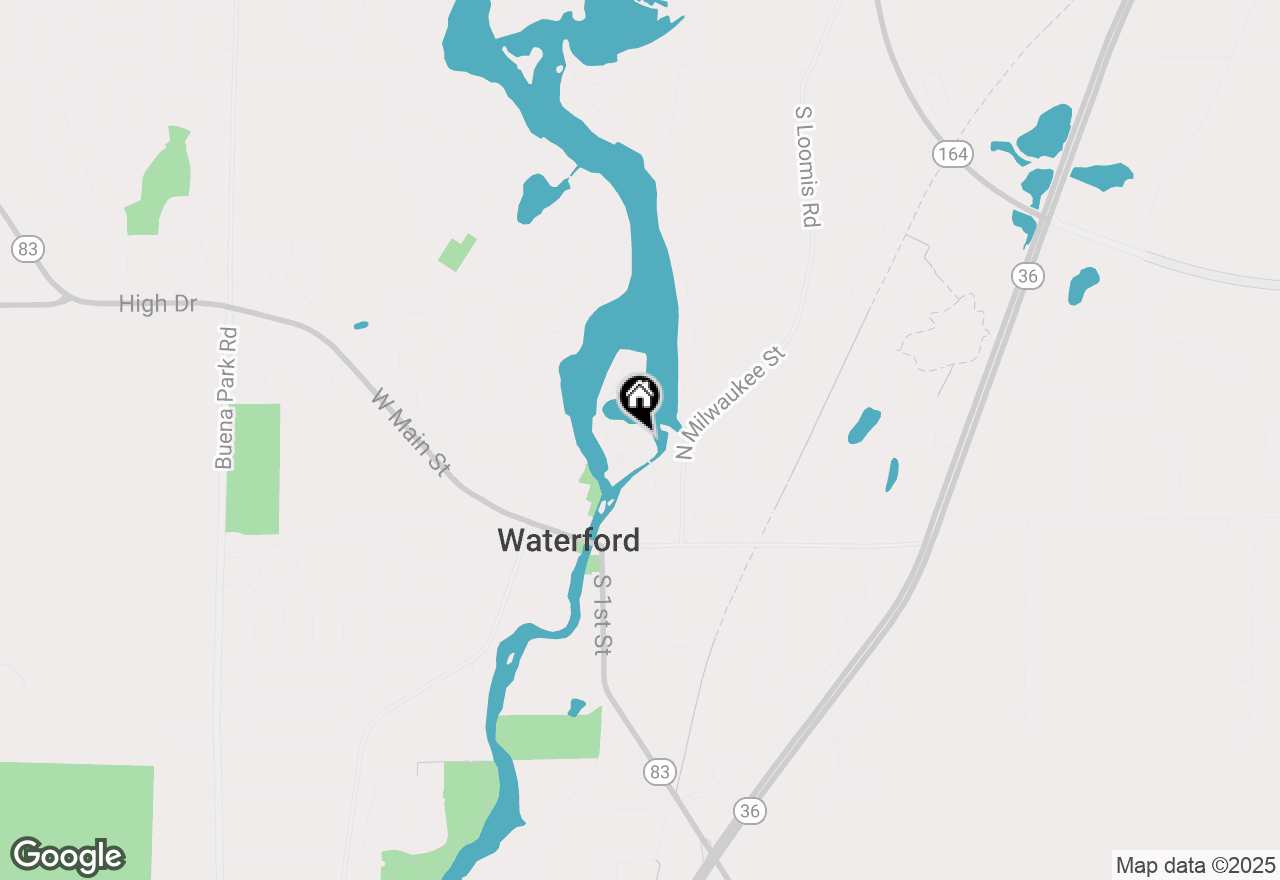 Map of 300 Foxwood Dr #123, Waterford, WI 53185