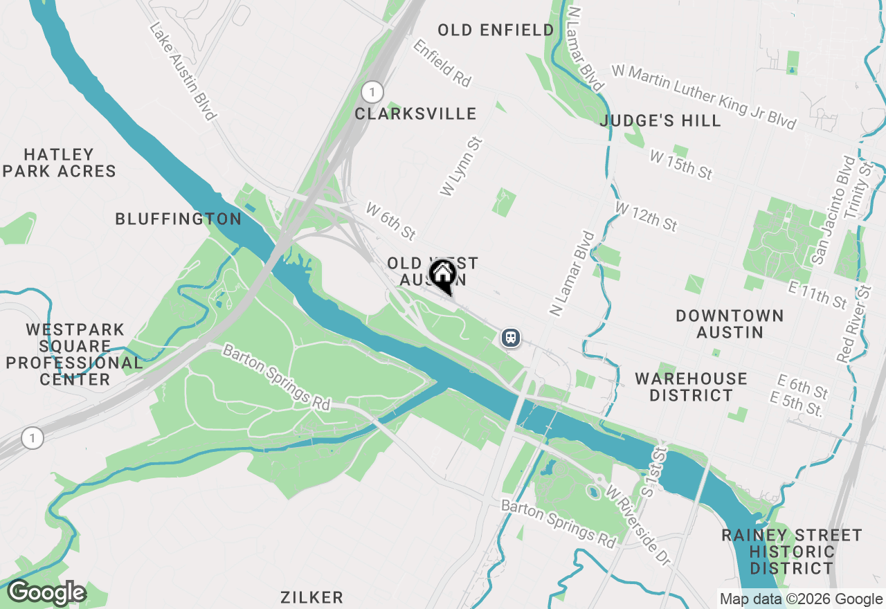 Map of 301 Pressler St #202, Austin, TX 78703