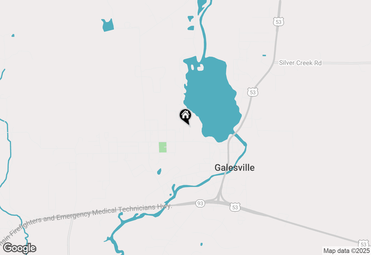 Map of 20151 Hammer Ave, Galesville, WI 54630