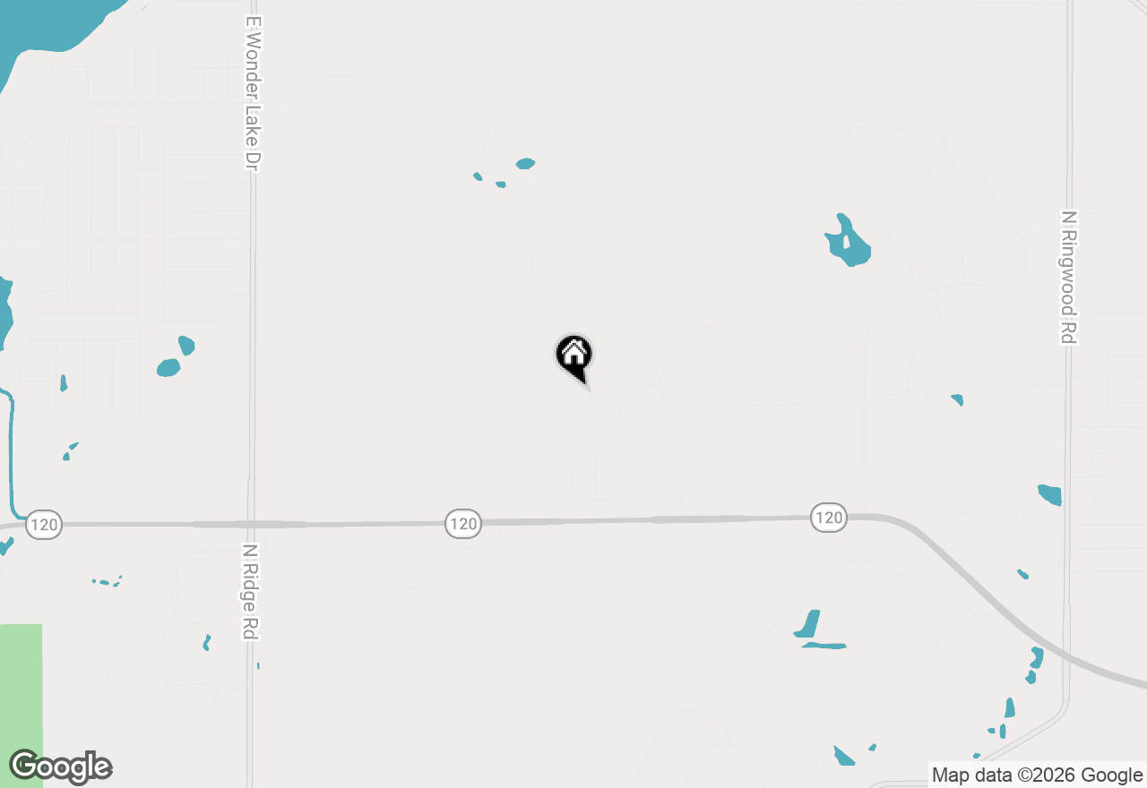 Map of 6809 Willow Drive, Wonder Lake, IL 60097