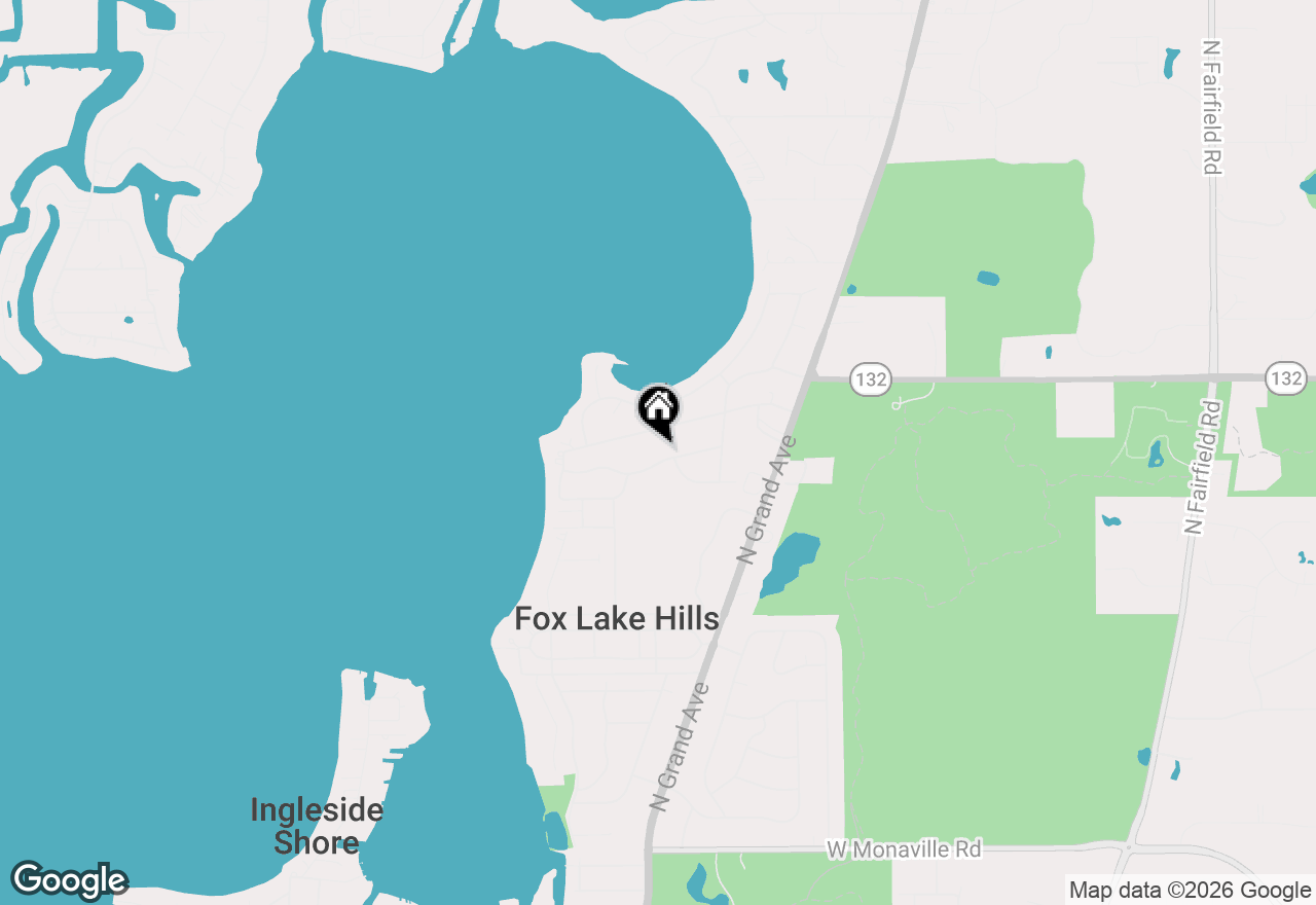 Map of 25486 W Chesney Drive, Lake Villa, IL 60046