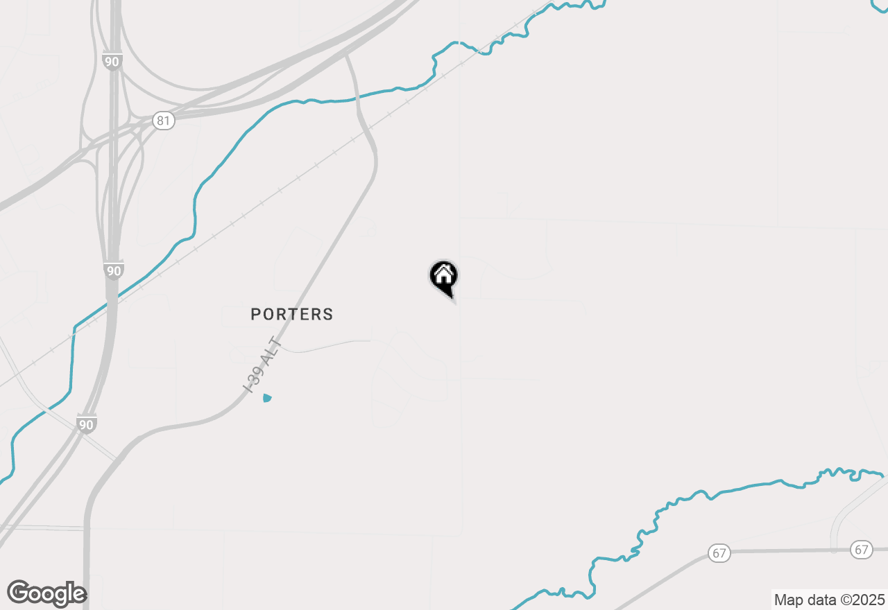 Map of 1610 Town Hall Road, Beloit, WI 53511