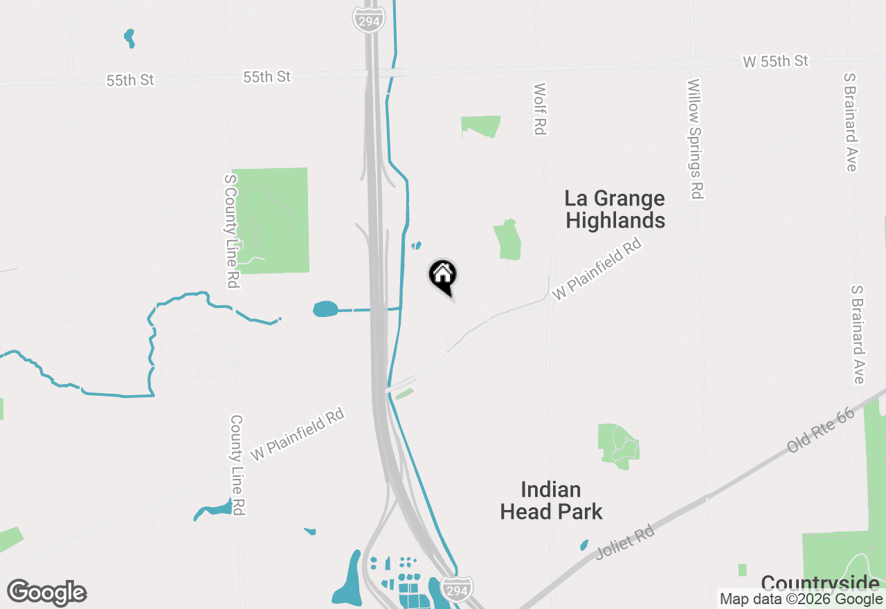 Map of 6102 Burr Oak (lot 142) Drive, Western Springs, IL 60558