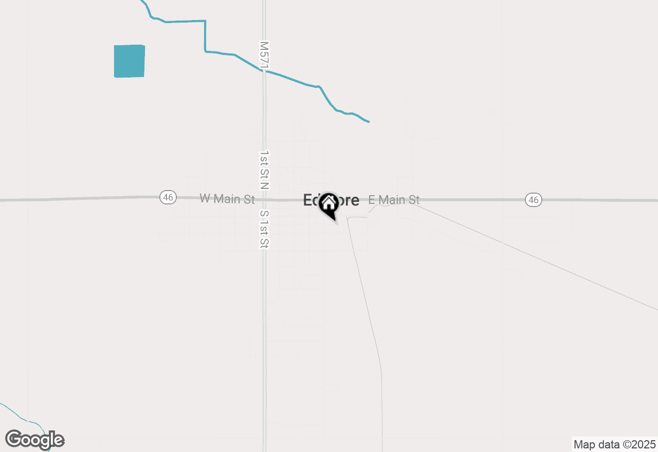 Map of 219 S 5th Street, Edmore, MI 48829