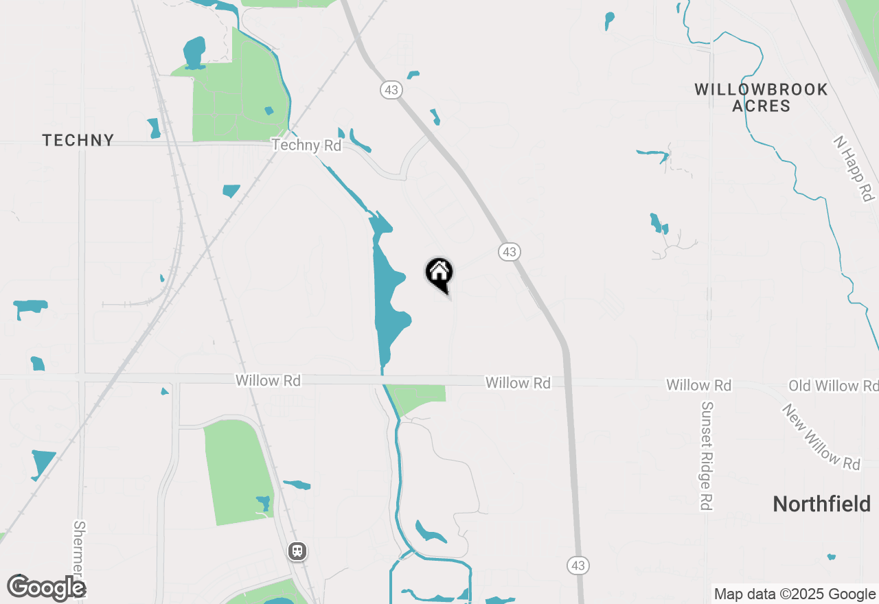 Map of 1145 Brent Road, Northbrook, IL 60062