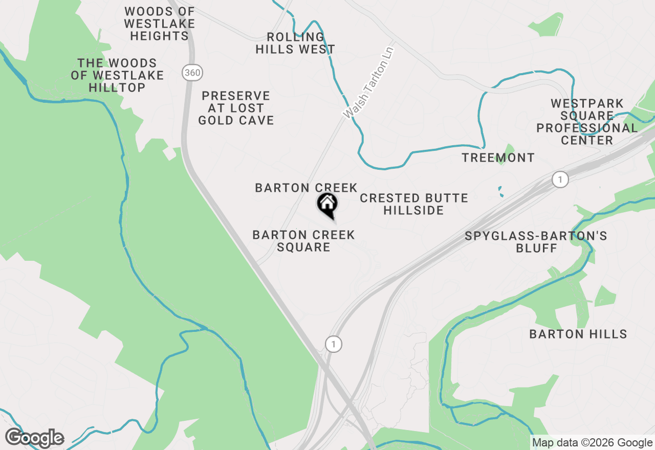 Map of 2116 Wychwood Dr, Austin, TX 78746