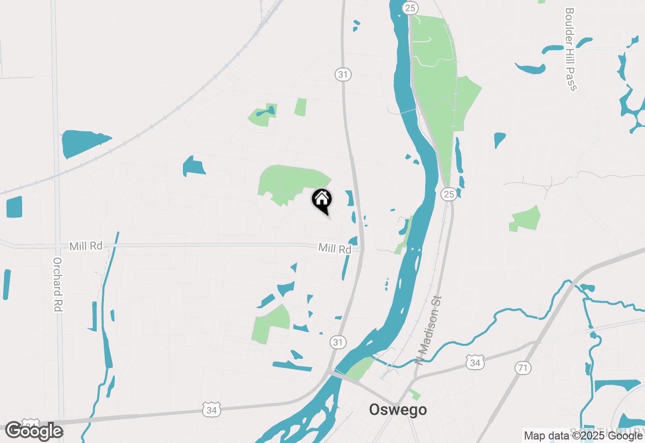Map of 237 Whitetail Crossing, Oswego, IL 60543