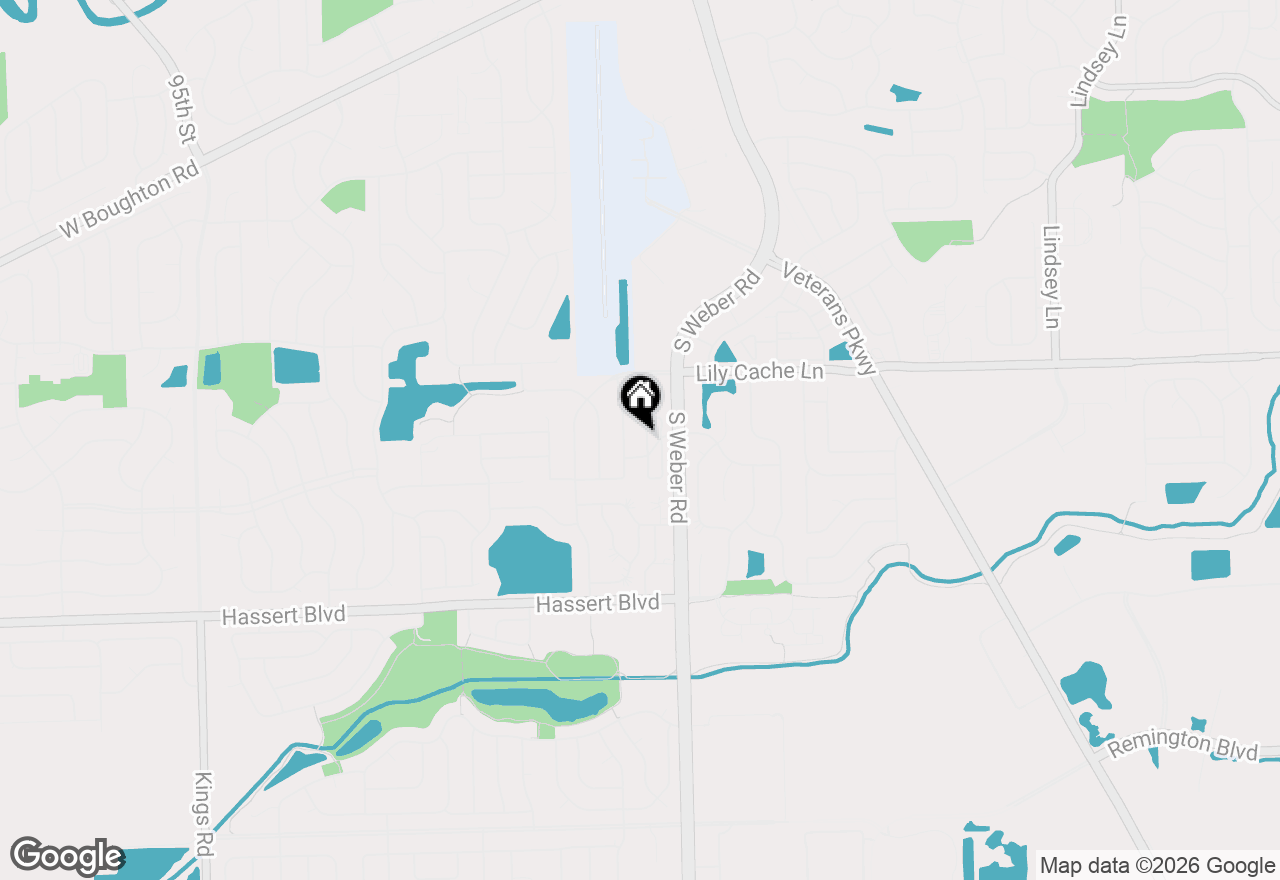 Map of 365 Inner Circle Drive, Bolingbrook, IL 60490