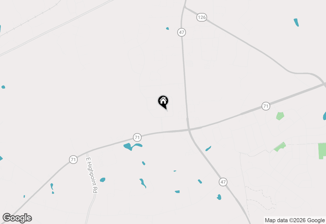 Map of 1879 Aster Drive, Yorkville, IL 60560