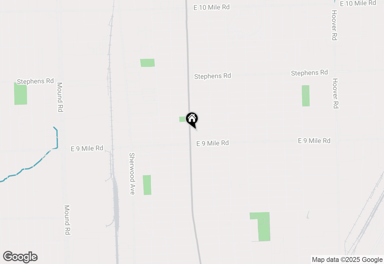 Map of 23146 Van Dyke Avenue, Warren, MI 48089