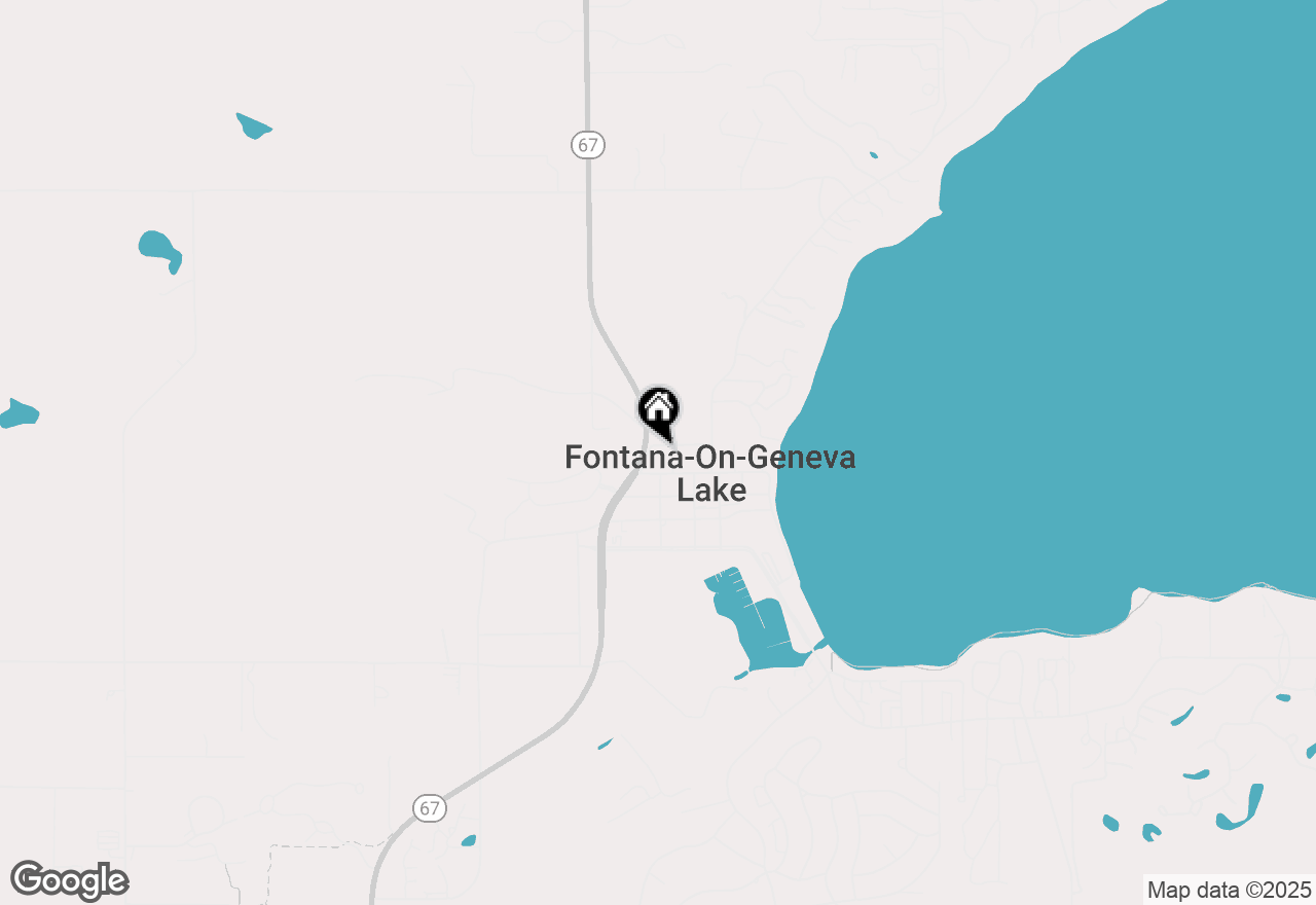 Map of 195 1st Ave, Fontana, WI 53125