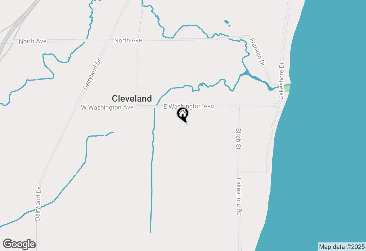 Map of 745 Wilson Avenue, Cleveland, WI 53015