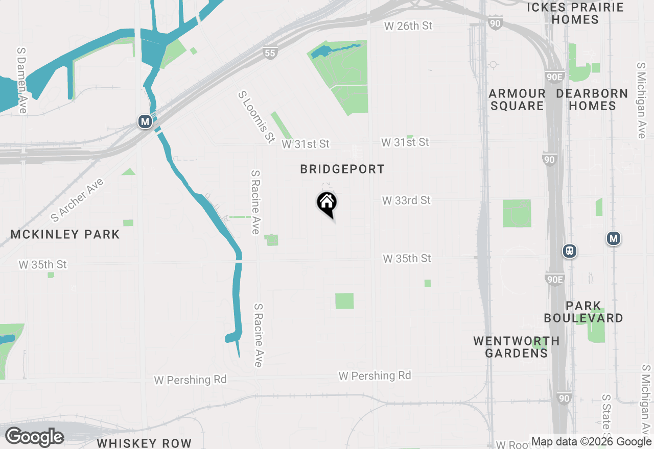 Map of 932 W 34th Street, Chicago, IL 60608