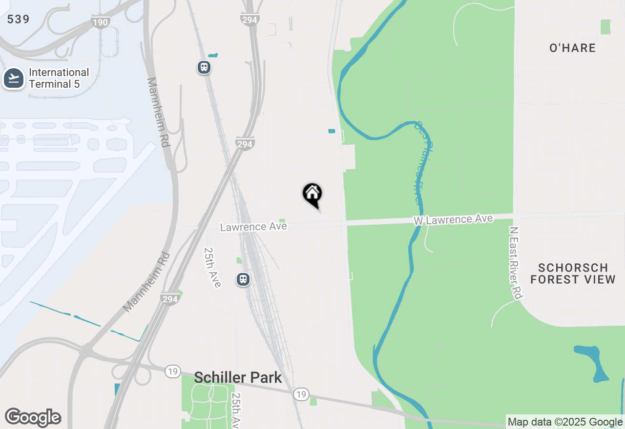 Map of 9459 Kelvin Lane #2665, Schiller Park, IL 60176