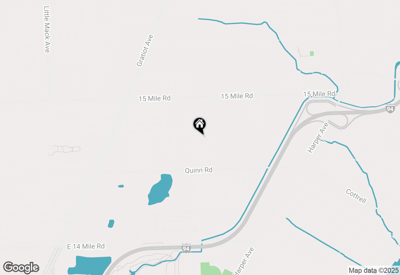 Map of 34406 Lipke Street, Clinton Twp, MI 48035