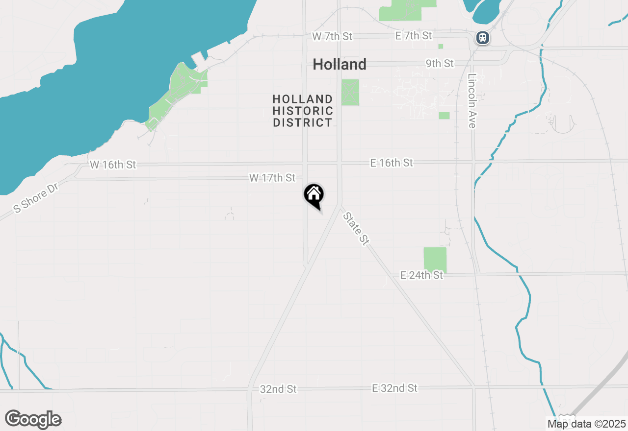 Map of 87 W 20th Street, Holland, MI 49423