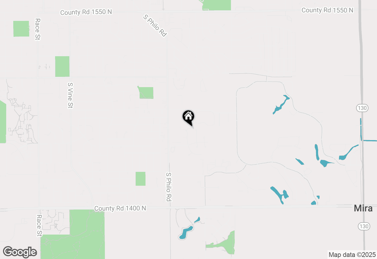 Map of 2004 Eagle Ridge Court #B, Urbana, IL 61802